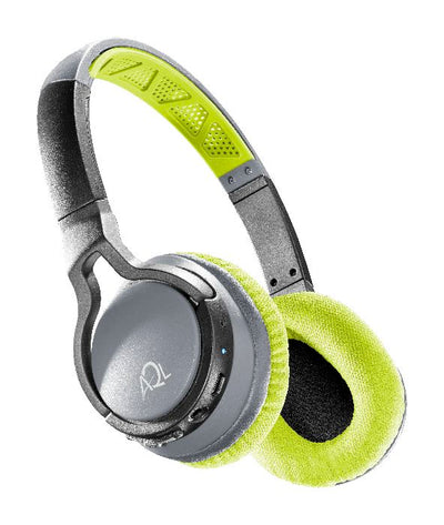cuffie bluetooth vivavoce con microfono challenge lime