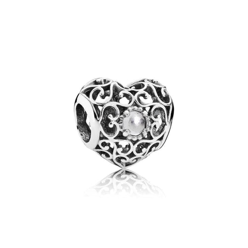 Pandora Charm Cuore Aprile