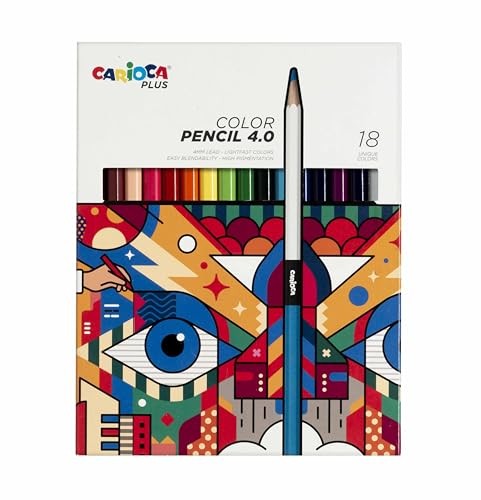Carioca Plus Pastelli 4.0 da 18