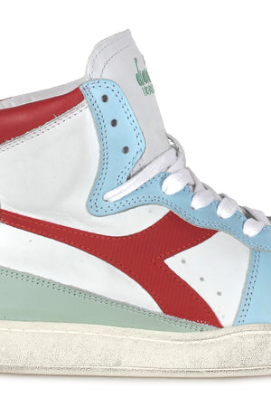 Diadora - Sneakers - 410934 - Bianco/Azzurro da donna