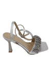 TWENTY FOUR HAITCH Sandali Argento da donna