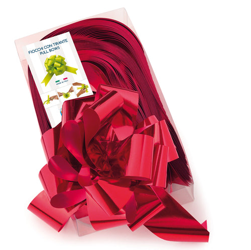 30 Nastri Strip Metal 6870 50Mm-D20Cm Colore Rosso 07 Brizzolari