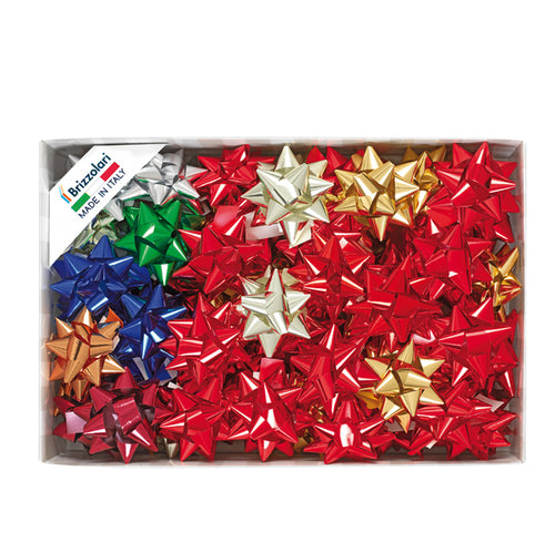 70 Stelle Nastro Metal 6870 19Mmxd9Cm Colori Assortiti Brizzolari