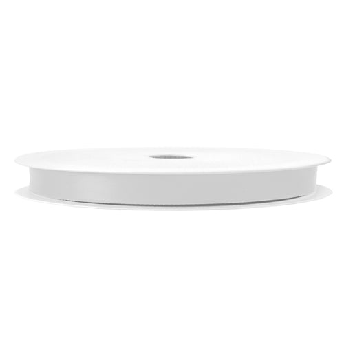 Nastro Doppio Raso 10Mmx25Mt Colore Bianco 01 Brizzolari