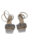 TWENTY FOUR HAITCH Sandali Argento da donna