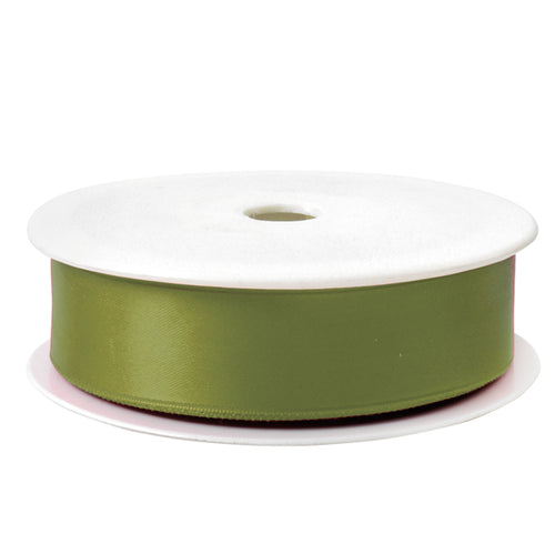 Nastro Doppio Raso 25Mmx25Mt Colore Verde Salvia 64 Brizzolari
