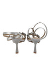 TWENTY FOUR HAITCH Sandali Argento da donna
