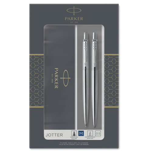 Gift Set Portamine 0,5Mm + Sfera M Jotter Stainless Steel Ct Parker