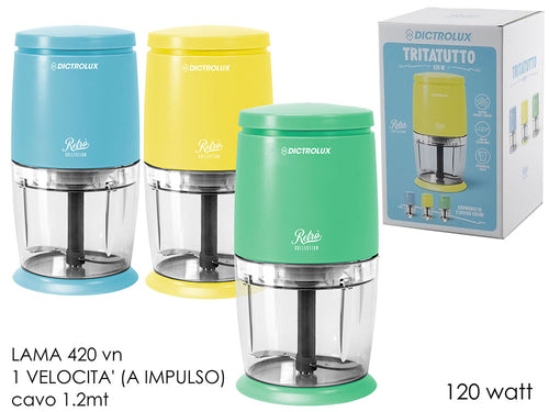 TritaTutto 0.35L 120W 3 Assortimenti di Colore