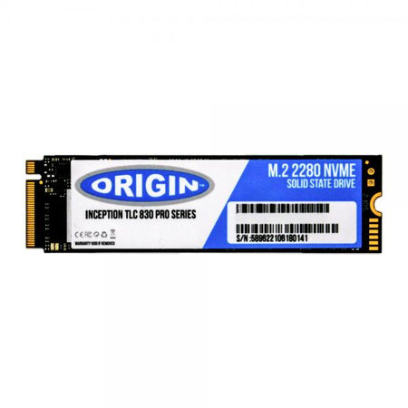 Origin Storage SA2000M8/500G-OS drives allo stato solido 512 GB M.2 PCI Express 3.0 NVMe 3D TLC (Origin Inception SSD 512GB NVMe M.2 3D TLC 80mm)