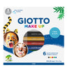 Set 6 Matite Cosmetiche Make Up Colori Classici Mina Da D 6,5Mm Giotto