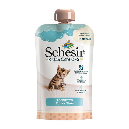 Schesir Kitten Care Tonnetto in Crema per Gatti Cuccioli 150gr