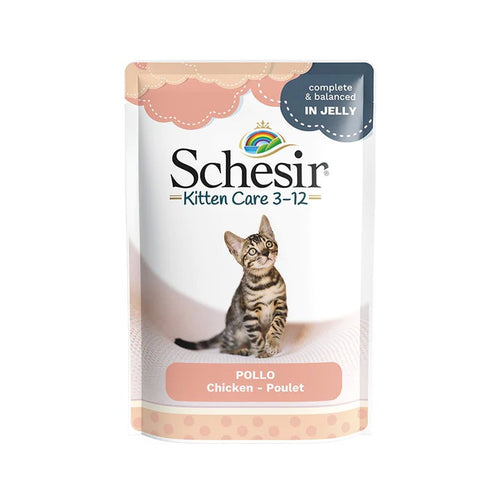 Schesir Kitten Care Pollo in Gelatina per Gatti Cuccioli 85gr