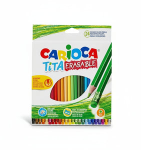 Carioca - Matite Cancellabili Tita - 24 Pz (42938)