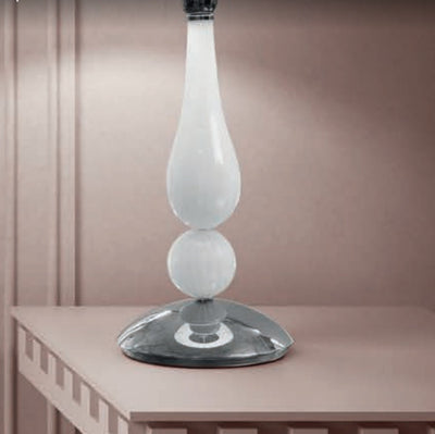 Abat-jour classica Sylcom CAROLA 1422 20 E14 LED vetro murano lampada tavolo