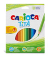 Carioca Tita, Matite Colorate, 24 Pezzi
