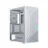 Case computer desktop ATX Nfortec NF-CS-NERVIA-W Bianco