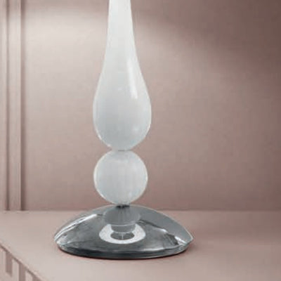 Abat-jour classica Sylcom CAROLA 1422 35 E27 LED vetro murano lampada tavolo
