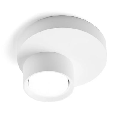 Plafoniera Sforzin Illuminazione DEMETRA T339 GX53 LED gesso bianco lampada soffitto