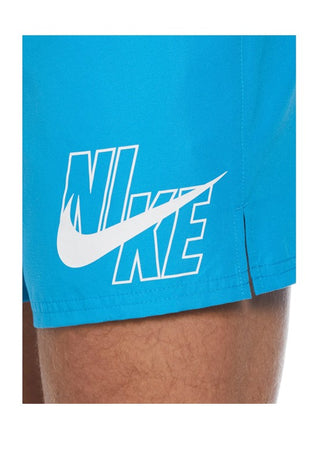 NIKE - 5 Volley Short, Costume da Bagno da Uomo, Uomo, NESSA566, laser blue