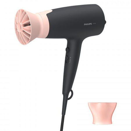 ASCIUGACAPELLI PHILIPS SERIE 3000 2100W BHD350/10 BLACK/ROSE