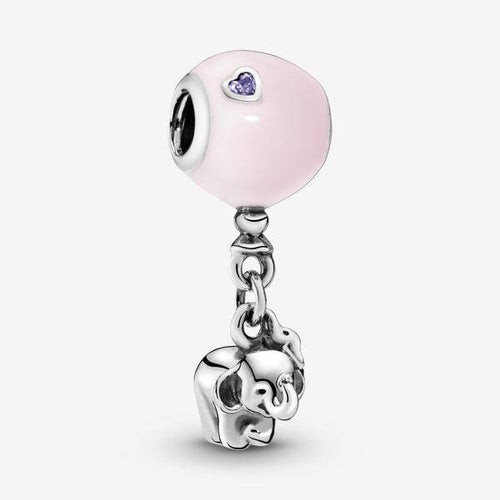 Pandora Charm pendente Elefante e palloncino rosa