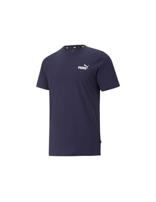 PUMA Ess Small Logo Tee (s), Peacoat, Uomo