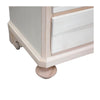 MOBILI 2G -  Cassettiera classica 5 cassetti legno grezzo 116x51x101 (452)