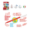 Carioca Travel Kit, Valigetta con Colori in Plastica+ album da colorare