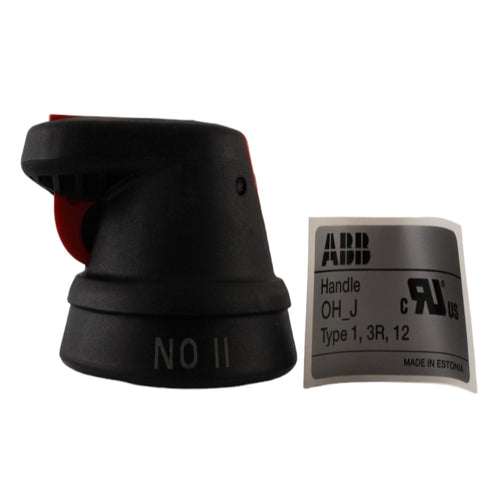 Maniglia nera IP65 45 mm indicazione I-0-II ABB