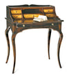 MOBILI 2G - Scrivania 6 cassetti con tiretto legno grezzo 78X50X96 (3107)