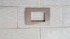 PLACCA TORTORA IN ABS PER SCATOLE RETTANGOLARI SERIE SOFT