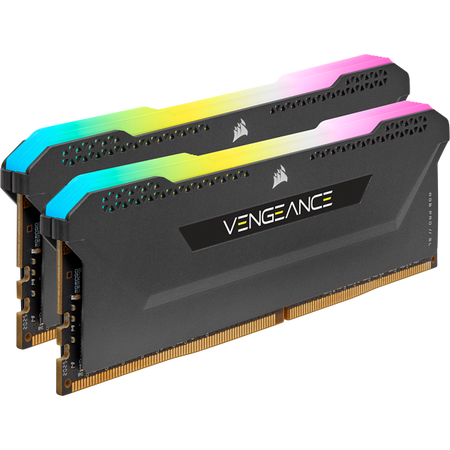 La memoria DDR4 CORSAIR Vengeance RGB Pro SL illumina il tuo PC a zona con un'illuminazione RGB, offrendo il meglio delle prestazioni e della stabilita' DDR4.