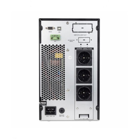 VULTECH GS-3KVAS Rev. 2.4 - GRUPPO DI CONTINUIT ONLINE CON ONDA SINUSOIDALE PURA - LCD - 3 SCHUKO + MORSETTIERA T