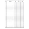 Registro Dare-Avere-Saldo 96Pag. 17X12Cm Du133300000 Data Ufficio