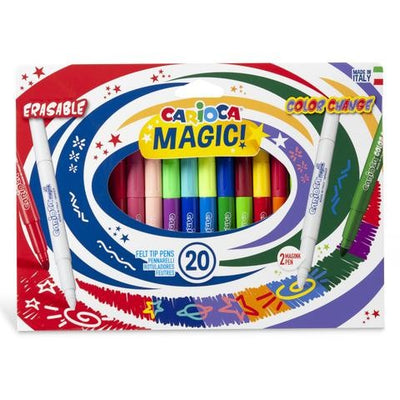 Carioca pennarelli magici magic markers, 20 pz