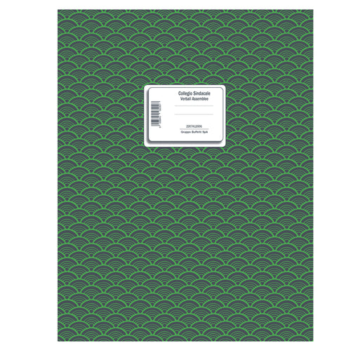 Registro Verbali Collegio Cindacale 96Pag Num.Uso Bollo 31X24,5Cm 2207A1200G