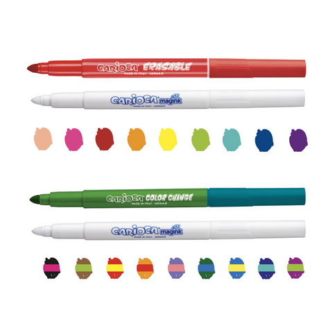 Carioca pennarelli magici magic markers, 20 pz
