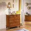 MOBILI 2G -  Cassettiera classica 6 cassetti legno grezzo 90x45x88 (708)