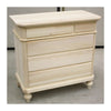 MOBILI 2G -  Cassettiera classica 6 cassetti legno grezzo 90x45x88 (708)