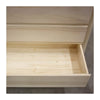 MOBILI 2G -  Cassettiera classica 6 cassetti legno grezzo 90x45x88 (708)