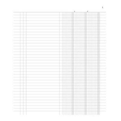 Registro Inventari A 3 Colonne 96Pag.Num.31X24,5Cm Du135100000 Du