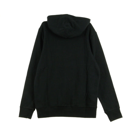 HUF Felpa Cappuccio Uomo Essentials Og Logo Black da uomo
