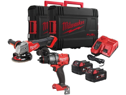 SMERIGLIATRICE BATTERIA KIT M18 FSAG125X+ CBLPD TRAPANO 'MILWAUKEE'