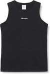 Champion Legacy Icons W-Small Script Logo Tank S/L Canotta, Nero,  Donna