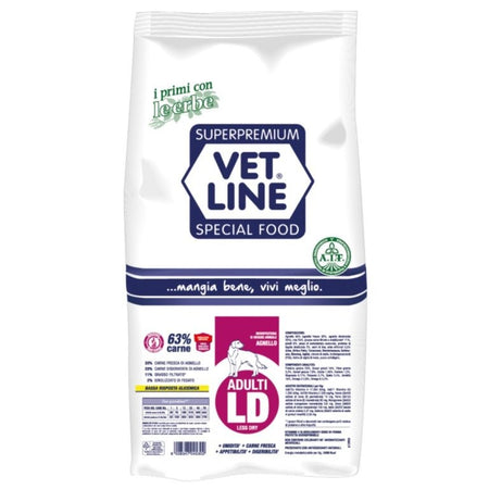 Vet Line LD Agnello per Cani Adulti 3kg