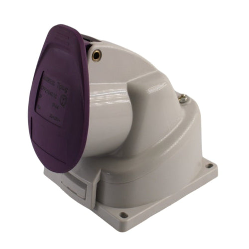 Presa fissa a bassa tensione 16A 24V 2P IP44 colore viola Bticino