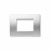 PLACCA ARGENTO IN ABS PER SCATOLE RETTANGOLARI SERIE SOFT