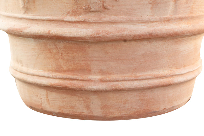 Biscottini Vaso in terracotta Galestro 100% Made in Italy, interamente fatto a mano