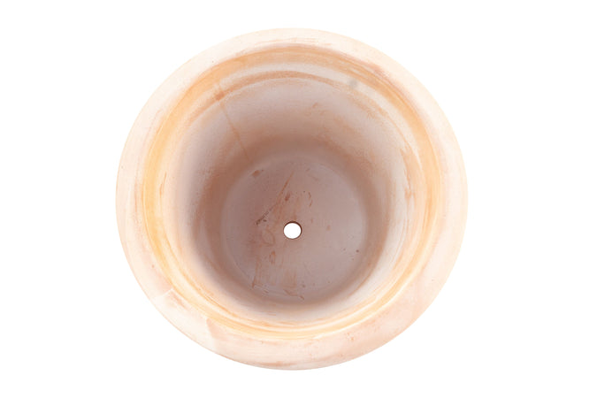 Biscottini Vaso Biscottini in Terracotta Galestro Fatto a Mano Artigianale 50x44 Arredo